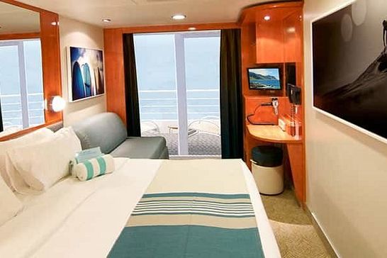 Pride of America - Norwegian Cruise Line - Balkonkabine, Mittes (BA)