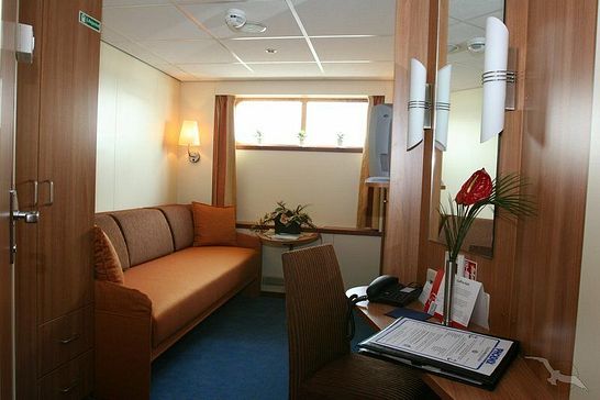 MS Aurelia - Phoenix Flusskreuzfahrten - Zweibett außen (achtern) Neptundeck (C)