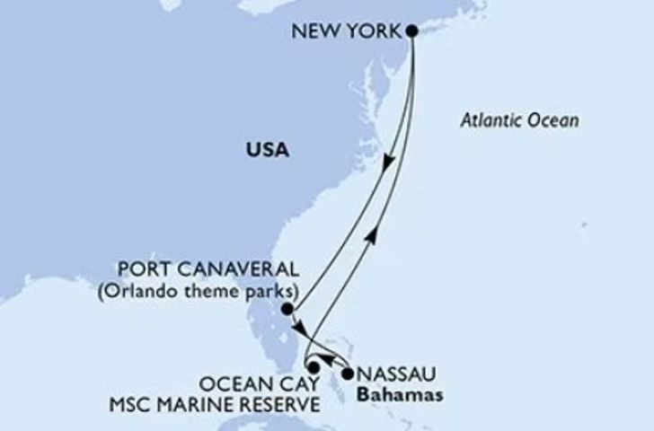 Impressionn zu Winter 25/26 Besttarif - MSC Meraviglia - Karibik ab New York