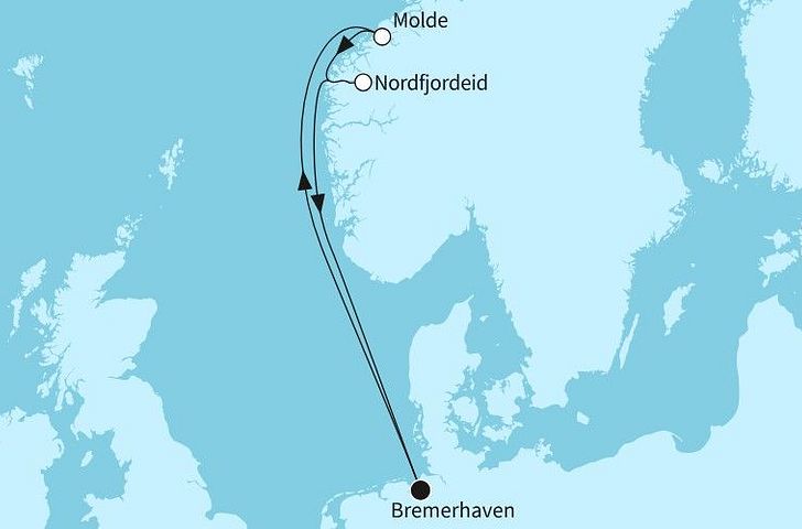 Impression zu Sommer 2027 - Mein Schiff 2 - Kurze Fjordreise