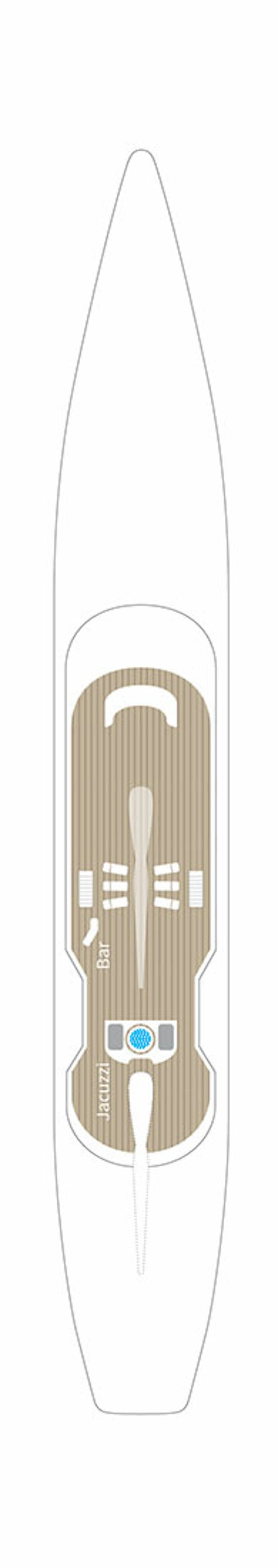 LE PONANT - Ponant - Deck 5 (Sonnendeck)