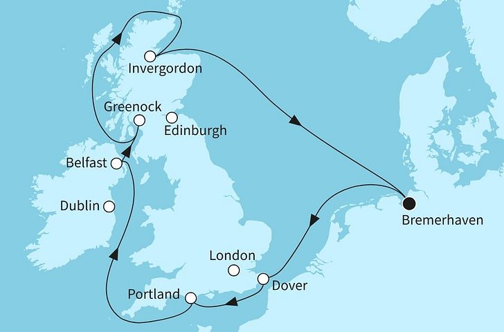Impression zu Mein Schiff Suiten Sommer 2026 - Mein Schiff 3 - Großbritannien und Schottland