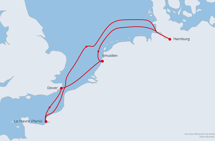 Impression zu AIDA Sommer 2028 - AIDAbella - Kurzreise Metropolen