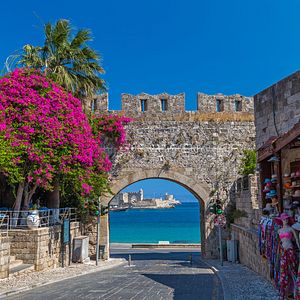 Griechische Taverne in Rhodos Stadt