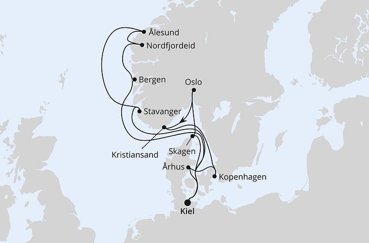 Impressionn zu AIDA Balkon Special - AIDAnova - Große Skandinavien-Reise