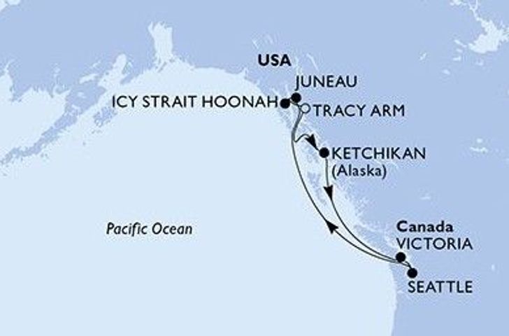 Impression zu Sommer 27 - MSC Poesia - Faszination der Nordwestküste