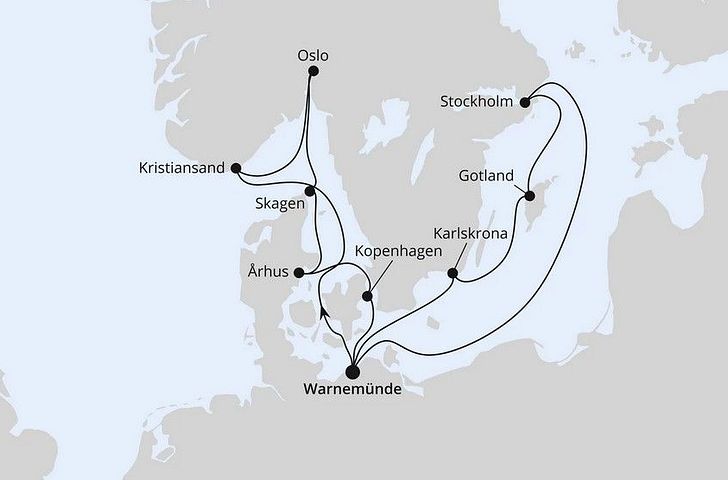 Impression zu Sommer 2026 Besttarif - AIDAmar - Skandinavien-Rundreise
