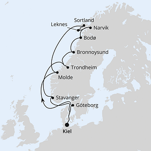 Trolfjord Norwegen 