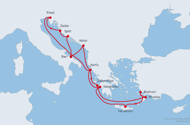 Impression zu AIDA Last Minute - AIDAblu - Adria & Griechenland
