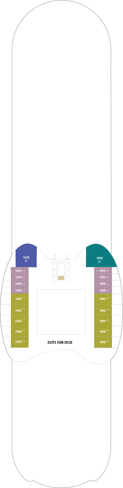 Wonder of the Seas - Royal Caribbean International - Deck 18 (Deck 18)