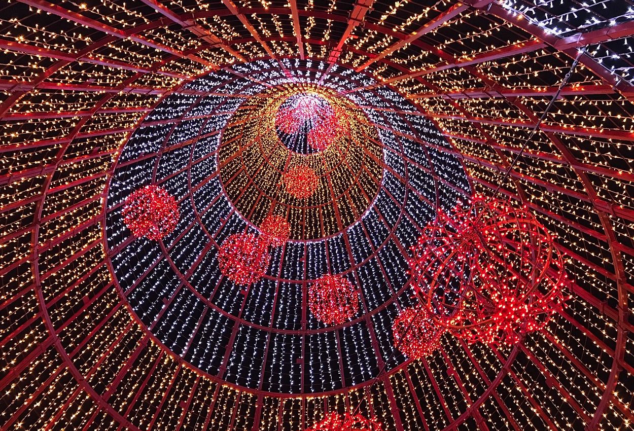 Weihnachtliche Beleuchtung