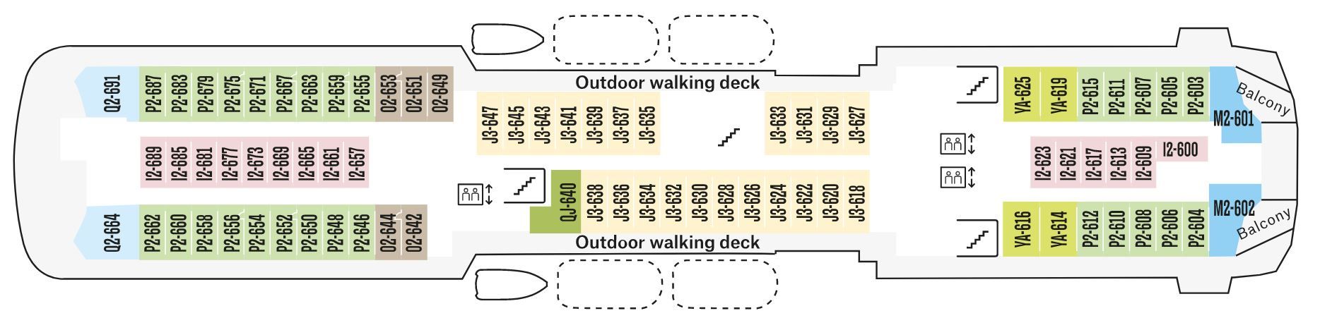 MS MAUD - Ohne Reederei - DECK 6