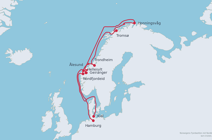 Impression zu Sommer 2027 - Mein Schiff 1 - Norwegen und Nordkap