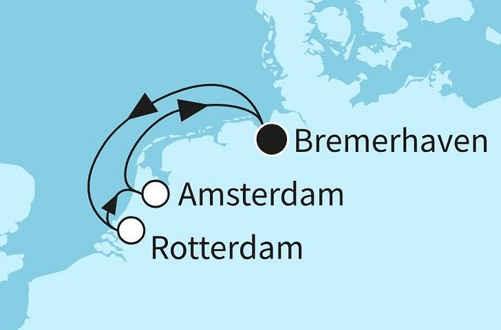 Impression zu Sommer 2026 - Mein Schiff 3 - Kurzreise Hollands hübsche Hafenstädte