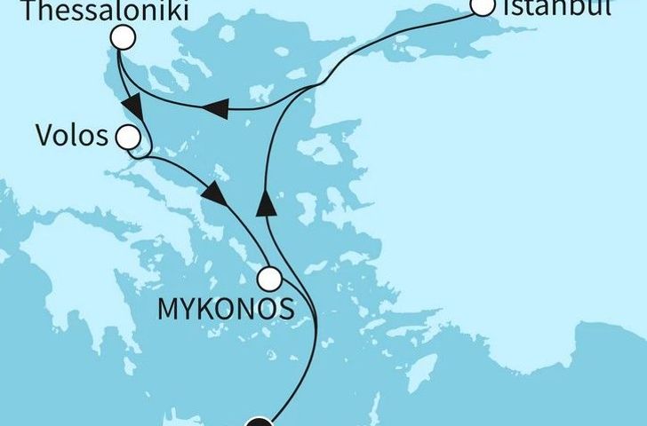 Impression zu Sommer 2027 - Mein Schiff 5 - Vielfalt des östlichen Mittelmeers