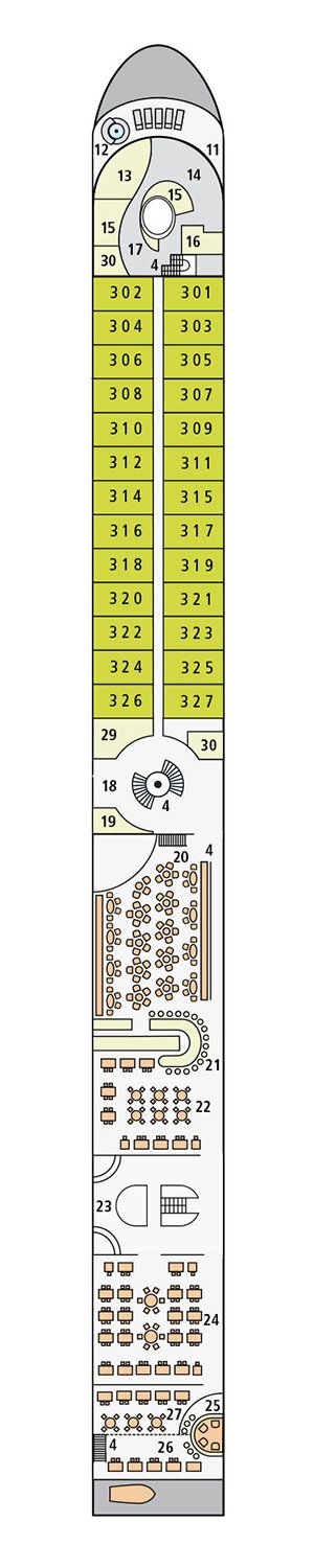 A-ROSA VIVA - A-ROSA - Deck 3 (Deck 3)