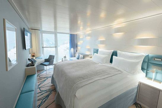 HANSEATIC inspiration - Hapag-Lloyd Cruises - 2-Bett French Balkony Kabine