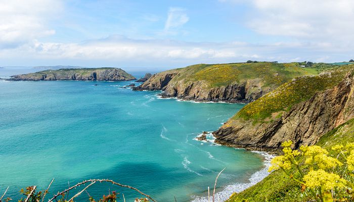 Guernsey Küste