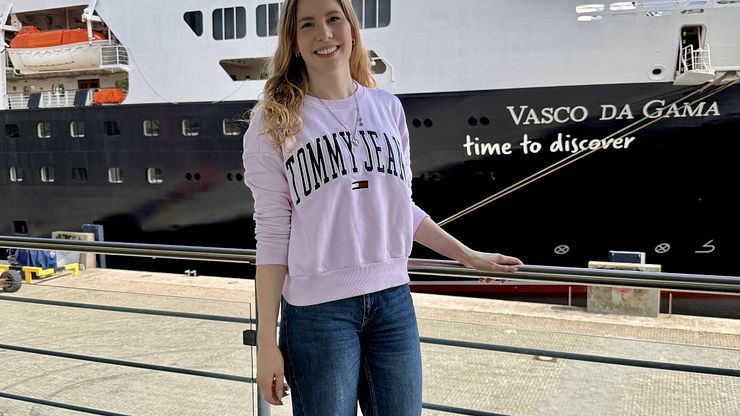 Mara an Bord der VASCO DA GAMA