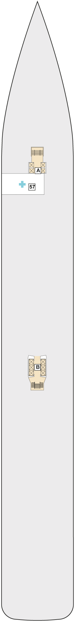 Mein Schiff 7 - TUI Cruises - Deck 2 (Anker)