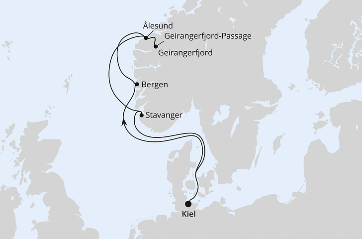 Impression zu Herbstferien 2026 - Norwegen & Skandinavische Highlights