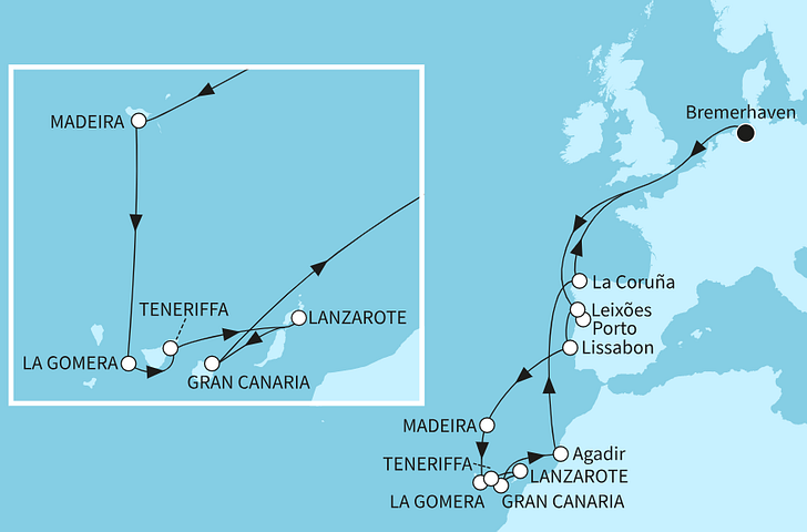 Impression zu Winter 2026/27 - Mein Schiff 3 - Zeitlose Kanaren
