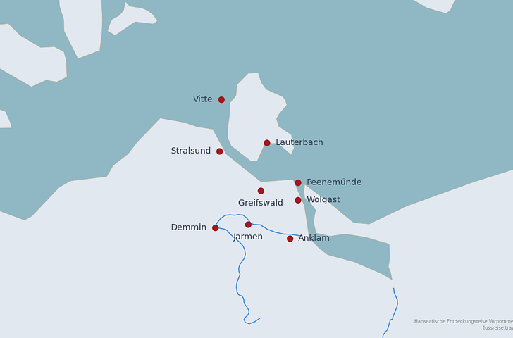 Impression zu Plantours Flusskreuzfahrten Sommer 2027 - MS Sans Souci - Hanseatische Entdeckungsreise Vorpommern