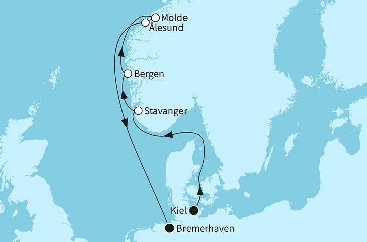 Impression zu Winter 2027/28 - Mein Schiff 2 - Kleine Winterreise nach Norwegen