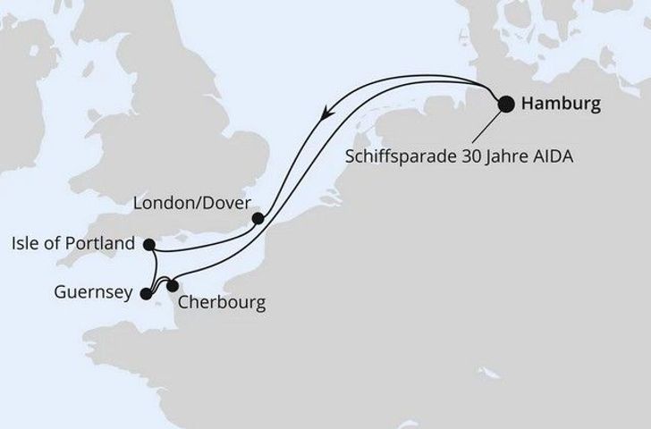 Impression zu AIDA Sommer inkl. Bordguthaben - AIDAsol - Westeuropa & Geburtstagsparade