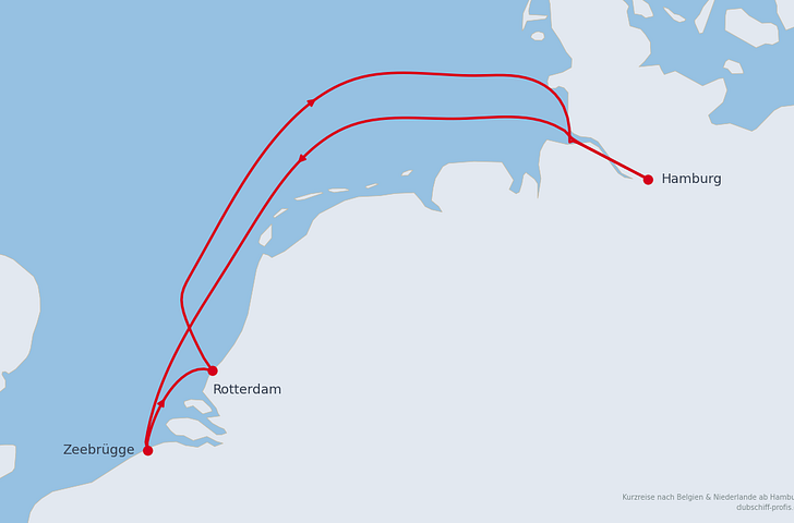 Impression zu AIDA Geburtstags-Sale - AIDAprima - Kurzreise nach Belgien & Niederlande