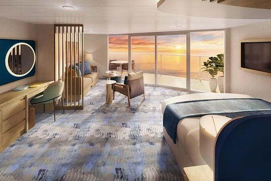 Icon of the Seas - Royal Caribbean International - Sunset Corner Suite (SN)