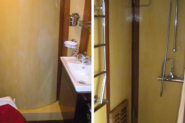 DIANA - Göta Kanal Schiff - Waschäume