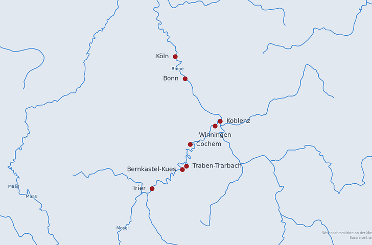 Impression zu Phoenix Winter 2026/27- MS Annika - Weihnachtsmärkte an der Mosel