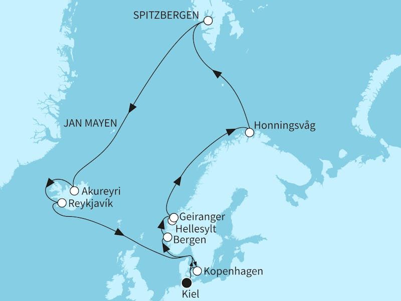  Große Abwechslung im Hohen Norden