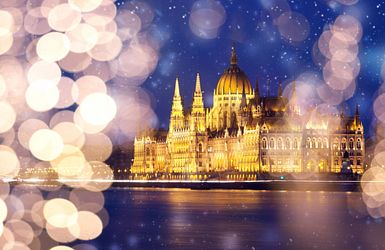 Budapest an Weihnachten