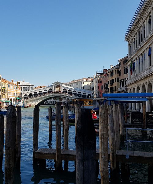 Venedig Rialtobrücke