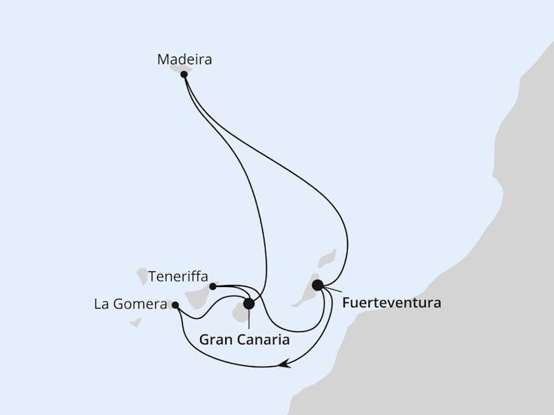 Kanarische Inselwelt & Madeira