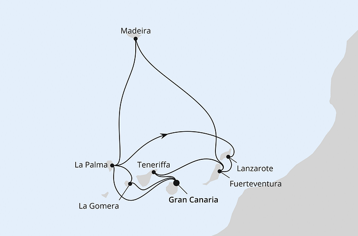 Impression zu AIDA Kanaren Kreuzfahrten im März zum Besttarif