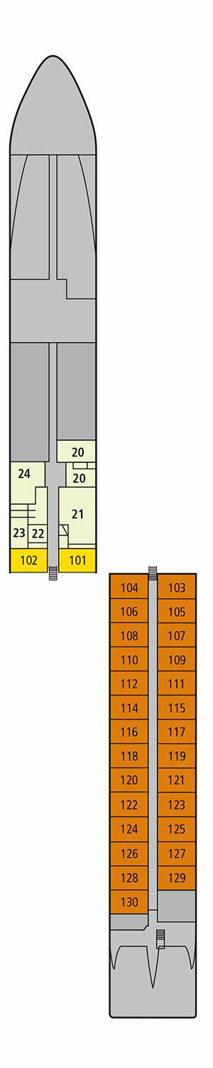 A-ROSA STELLA - A-ROSA - Deck 1 (Deck 1)