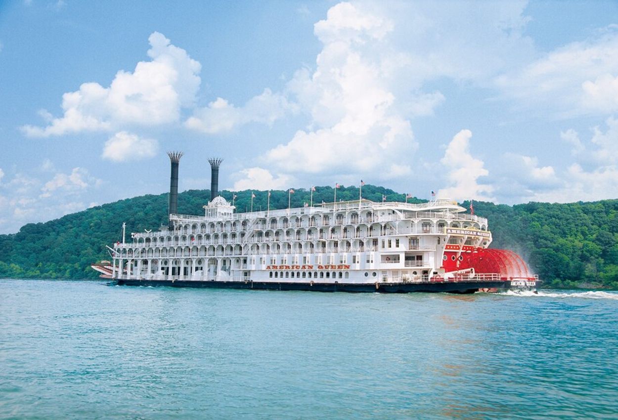 Der American Queen Raddampfer