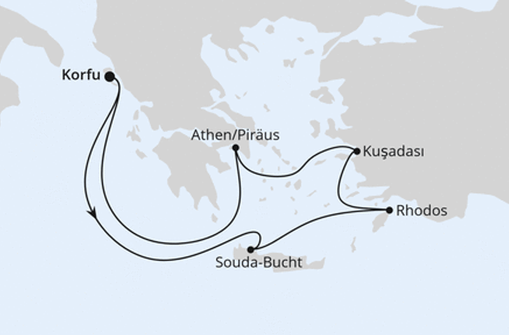 Impression zu AIDA Frühbucher Special - AIDAblu - Griechenland