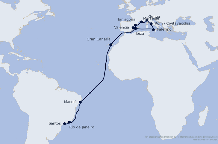 Impression zu Transreisen - MSC Musica - Von Brasilien zum Mittelmeer