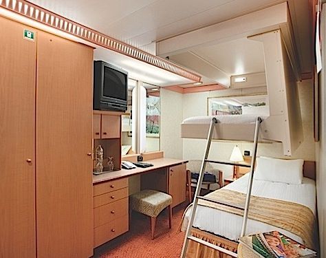 Carnival Horizon - Carnival Cruise Line - Innenkabine mit Stockbetten (1A)