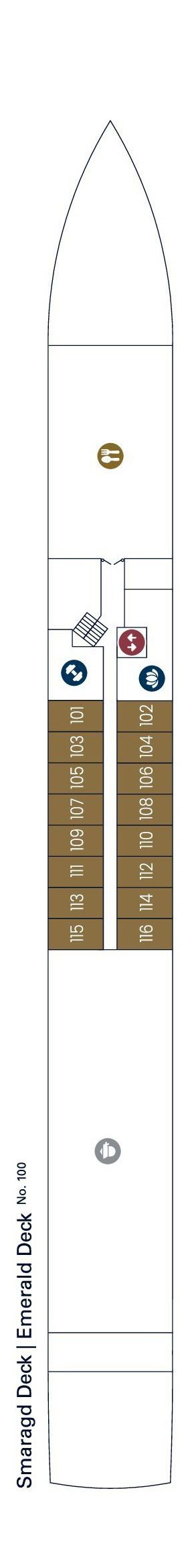 VIVA ENJOY Smaragddeck