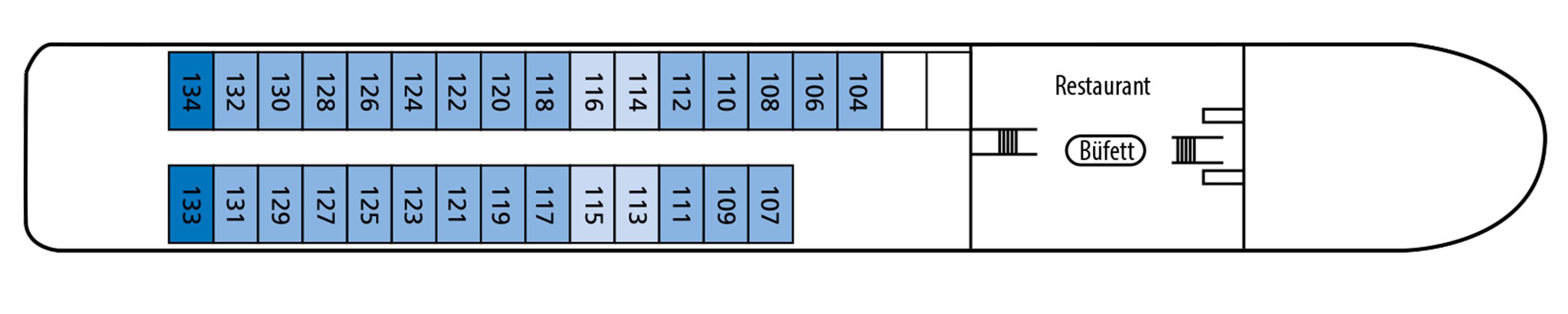 Deck 1 (Hauptdeck)