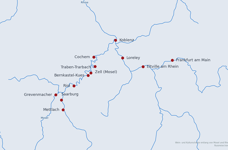 Impression zu Plantours  Flusskreuzfahrten Sommer 2026 - MS Lady Christina - Wein- und Kulturschätze entlang von Mosel und Rhein