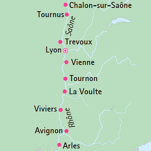 MS Annabelle Außenansicht in Avignon