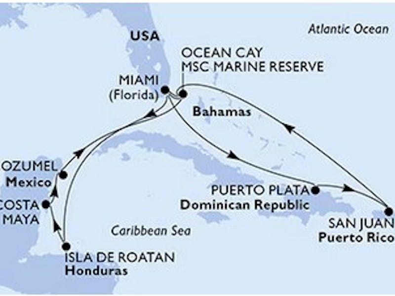 Karibische Traumroute ab Miami