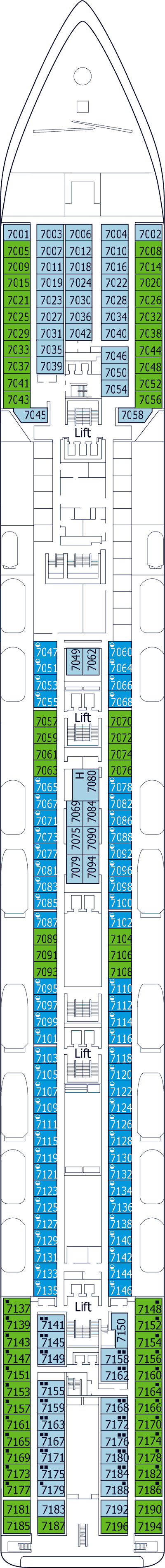 MSC Opera - MSC Cruises - Deck 7 (Rigoletto)