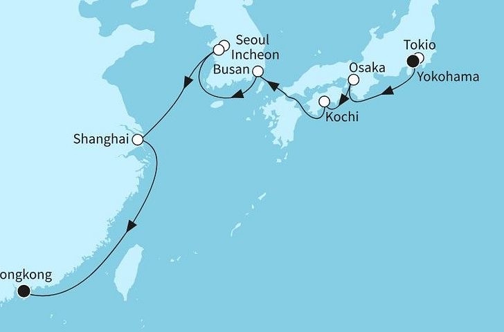 Impression zu Frühjahr 2027 - Mein Schiff 6 - Die Vielfalt des Fernen Ostens